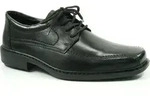 Rieker Herren Business Schn&uuml;rschuh schwarz - Schwarz - 40