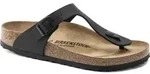 Birkenstock GIZEH Birko-Flor Damen-Pantoletten in Schwarz &ndash; schmale Weite -...