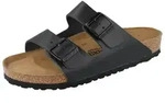 BIRKENSTOCK Arizona BS normale Weite schwarz/Naturleder - Gr&ouml;&szlig;e: 42 - Schwarz...