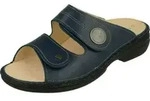 Damen-Pantolette Finn Comfort Sansibar, Blau, Leder, - Damenschuhe Pantolette /