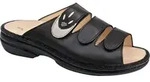 Finn Comfort Kos, Schwarz, Damenschuhe, bequeme Pantolette, Leder, NEU - Damenschuhe