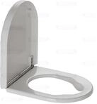 Duravit Starck 3 WC-Sitz ohne Absenkaut. Scharnier Edelstahl, wei&szlig;, 1 Stk.
