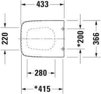 Duravit 0069190000 WC-Sitz PuraVida mit SoftClose