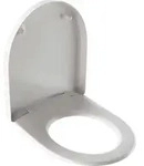 Geberit 573085000 Renova Plan WC-Sitz, wei&szlig; - Wei&szlig;