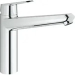 GROHE Eurodisc Cosmopolitan, Chrom, Hebelgriffe, Einzelbild, Keramik, 3,5 cm, 140&deg; -