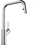 BLANCO JURENA-S, Messing galvanisch, chrom, Hochdruck, Standard, Chrom, Messing,