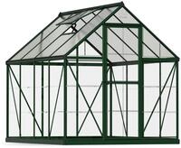 Palram - Canopia Aluminium Gew&auml;chshaus Hybrid 68 Gr&uuml;n 247x185x208 cm