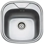 Pyramis Einbausp&uuml;le Kania Edelstahl 101047302 - Silber