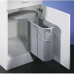 WESCO 700411-85 Abfallsorter 19 Liter VARIO 1 ab 45 cm Schrankbreite, alugrau