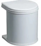 HAILO 3512-00 Abfallsorter 12 Liter Hailo MONO ab 40cm Schrankbreite, wei&szlig; -...
