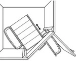 WESCO&reg; Traditionline Trio-Master Corner 360 S/400-3, alugrau