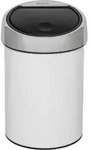 Brabantia Touch Bin 3 L Weiss Wei&szlig;, 364488 - Wei&szlig;