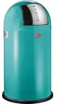 Wesco Pushboy Abfallsammler 50 Liter t&uuml;rkis 175 831 - T&uuml;rkis