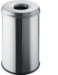 helit "the guardian" Papierkorb 30,0 l edelstahl - Silber