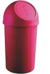 helit Abfalleimer the flip, 45 Li ter, rot (5690627) - Rot