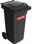 SULO 1065269 Vario M&uuml;llgro&szlig;beh&auml;lter 120 Liter Kunststoff fahrbar 9,6 kg grau...