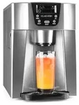 Klarstein Eisw&uuml;rfelmaschine Klein, 2 L Eisw&uuml;rfelbereiter & Wasserspender,