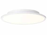 BRILLIANT weißes LED Panel Aufbaupaneel CERES |Ø 35cm | easyDim Deckenlampe...