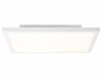 BRILLIANT modernes LED Panel CERES in weiß | Deckenleuchte 25x25cm |...