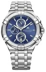 Maurice Lacroix AIKON Chronograph 44 mm Blau Edelstahl AI1018-SS002-430-1 - Bunt