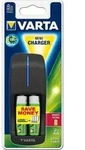Varta Ladeger&auml;t mit 2 Mignon AA Batterien, Nickel-Metallhydrid (NiMH), AA, AAA, 2