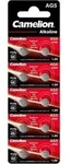 CAMELION Alkaline AG5 / LR48 / LR754 / 393 / BP10 - Silber