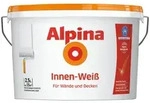 Alpina Wandfarbe Innen-Wei&szlig; 2,5 Liter matt - Wei&szlig;