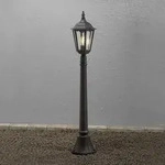 Konstsmide Firenze Wegeleuchte schwarz lackiertes Aluminium, klares Glas 7215-750