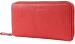 Esquire Geldb&ouml;rse Primavera Zip Around Wallet Red rot - Rot