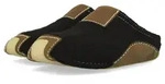 HAFLINGER Pocahontas Pantoffel Hausschuh mit TR-Gummisohle Wechselfussbett unise -