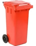 Mini Container 120 Liter - Rot - Rot