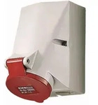 MENNEKES 20235A, Rot, Wei&szlig;, IP44, 400 V, 16 A - Rot/Wei&szlig;
