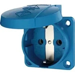 Mennekes 16A2P+E 230V blau 11011 Schuko-Anbau-Steckdose f. Baustromvert - Blau