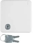 Berker 421209, Typ F, Wei&szlig;, Thermoplast, IP44, 250 V, 16 A - Wei&szlig;