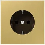 Jung ME1520C Steckdose Messing Classic LS 990 - Gold