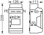 Hensel Automatengeh&auml;use KV PC 9104 4,5TE IP65