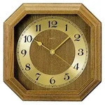 AMS Funk-Wanduhr, Funkwerk, 26x26x5cm, 5864/4 - Schwarz