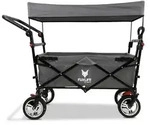 FUXLIFE by FUXTEC Bollerwagen faltbar FX-CT700 Grau klappbarer Handwagen f&uuml;r...