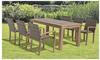 Garten Holz Tisch 180x90 Akazie Esstisch Terrasse Möbel Gartentisch