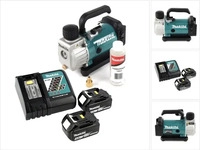 Makita DVP180RT, Makita DVP 180 RT 18V Akku Vakuumpumpe + 2x BL 1850 B 5,0 Ah Akku +