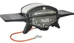 El Fuego Tischgasgrill Smoker "Medison" silber Gasgrill/Grill/Steak/BBQ - Silber