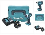 Makita DTD 152 RFJ Akku Schlagschrauber 1/4" 18V 165Nm + 2x Akkus 3,0Ah +...