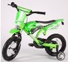 Kinderfahrrad Motorrad 12 Zoll, grün