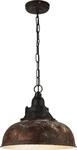 EGLO H&auml;ngeleuchte Grantham 1, 1 flammige Vintage Pendelleuchte im Industrial Design,