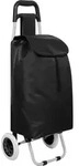 tectake&reg; Einkaufstrolley klappbar 35 l - Schwarz