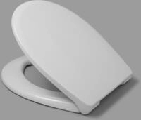 Haro WC-Sitz Korfu SoftClose Excentersch. Edelstahl C0202Y wei&szlig; alpin