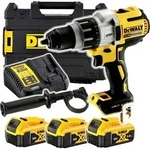 Dewalt 18V 95/66Nm 3-Gang Bohrhammer/Schrauber 3 X 5.0Ah Tstak Koffer Dcd996P2
