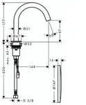 AXOR 38010000 Waschtischmischer Elektronik Axor Uno - Wei&szlig;