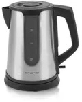 Emerio WK-110107, 1,7 l, 2200 W, Schwarz, Edelstahl, Wasserstandsanzeige, Drahtlos -