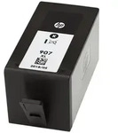 HP 907XL Schwarz Original Tintenpatrone mit hoher Reichweite, Hohe (XL-)...